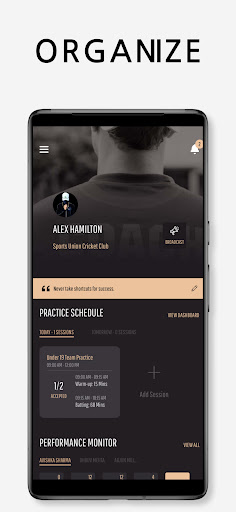 Android application Sportein screenshort