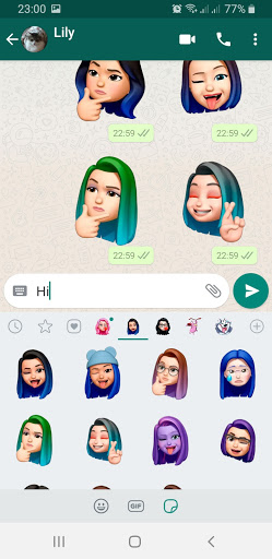Best Memoji ??‍? Apple Stickers for WhatsApp