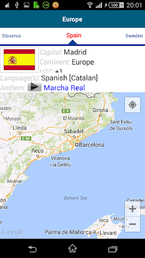 Screenshot of Learn Catalan - 50 languages