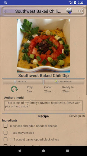 Mexican Recipes ~ Easy Cassero Screen 3