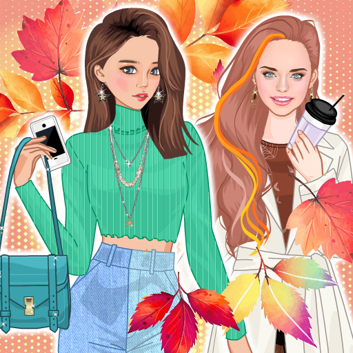 Jogos de Vestir Visual de Outono no Meninas Jogos