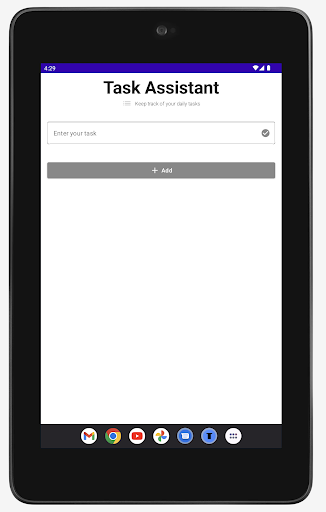 Task Assistant Screen 3