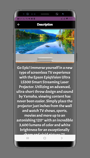 Epson EpiqVision LS300 Guide Screen 3