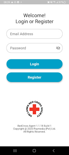 Android application SLRCS Disaster Response screenshort
