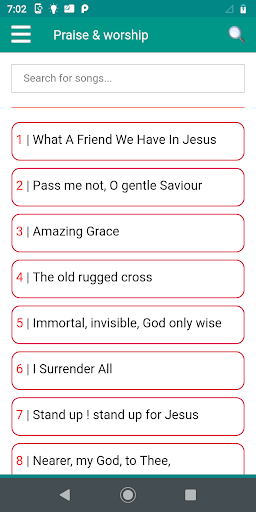 Most Loved Hymns audio offline Screenshot 1 - AppWisp.com