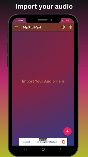 Mp3 to Mp4 Converter Screen 2