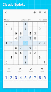 Sudoku - Classic Sudoku Puzzle MOD APK (Premium/Unlocked) screenshots 1