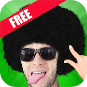 Afro Booth : Make U Afro style  Icon