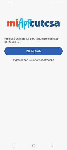 Android application Mi App Cutcsa screenshort