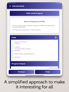 Captura de Pantalla 12 HTML Tutorial - Simplified android
