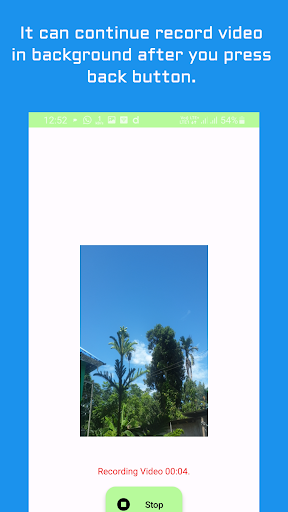 Camofy Background VDO Recorder