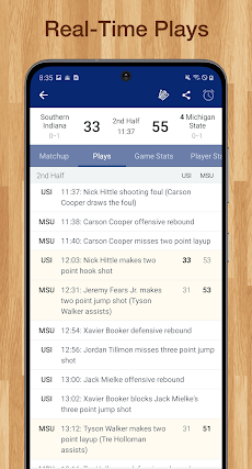 Scores App: College Basketballのおすすめ画像2