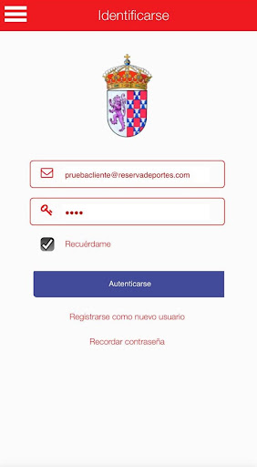 AytoCuadros Deportes Screen 2
