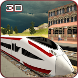 Speed Bullet Train Drive 3D icon