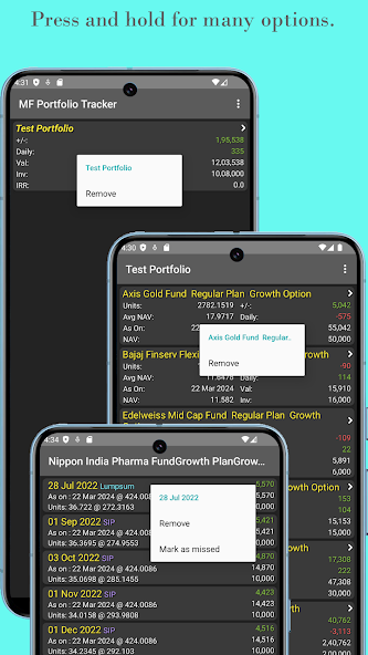Track My Fund Portfolio India Screen Records 14