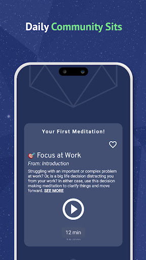 Screenshot of Brightmind Meditation