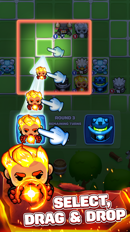 Hero Tactics: 2 Player Game - New - (Android)