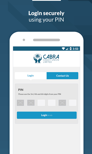 Android application Cabra Credit Union screenshort