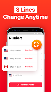 Private Line: Call & Text Free Second Phone Number 1.0.19 Screenshots 1