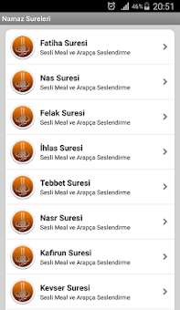 Namaz Sureleri screenshot 2