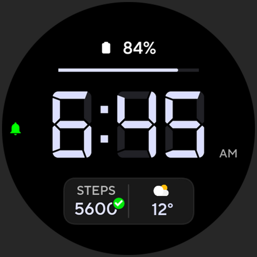 Digital 1 Watch face logo