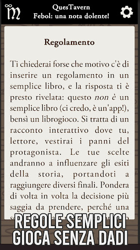 QuesTavern Febol: una nota dol Screen 3