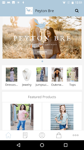 Android application Peyton Bre screenshort