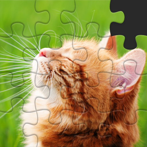 Animal puzzle games offline logo