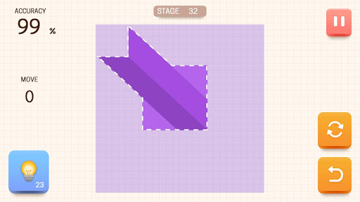 Paper Folding Puzzle  screenshots 1