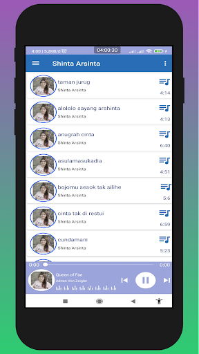 Android application Sinta Arsinta Full Album Mp3 screenshort