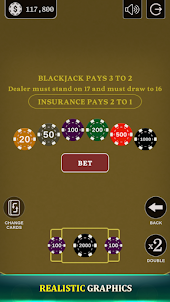 Blackjack 21 - Side Bets