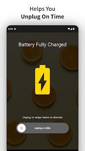 Full Battery Charge Alarm Screenshot