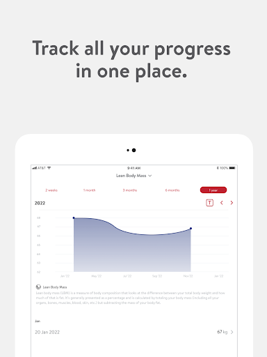 Screenshot of Erie Fitness Now and Level Red