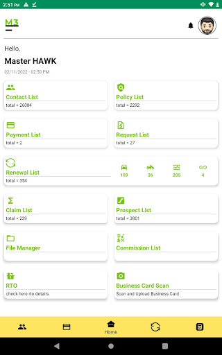M3 Insurance Screen 2