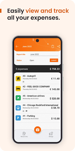 N2F - Expense Reports screenshot 2