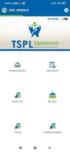 Android application TSPL Upsesco screenshort