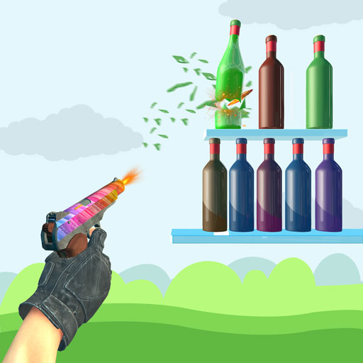 Bottle 3D Gun Shooter Game