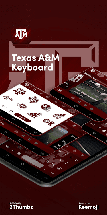 TEXAS AM AGGIES Keyboard - 1.362.1.5 - (Android)