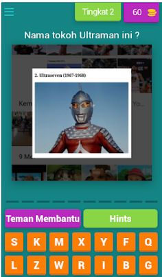 Game tebak gambar ultraman - Screenshot 3