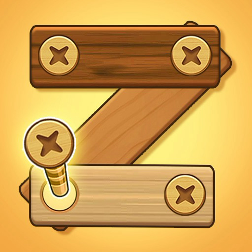 Screw Puzzle: Wood Nut & Bolt 1.99 Icon