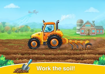 Farm land & Harvest Kids Games