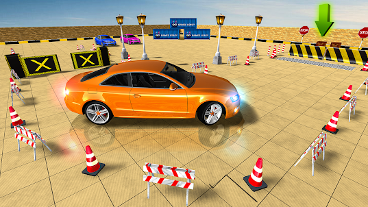 3D مواقف السيارات الحديثة