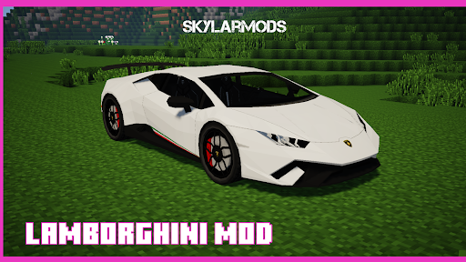 Mod Lamborghini car for MCPE
