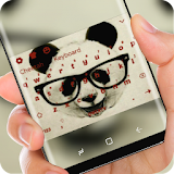 Glass Panda Keyboard Emoji Theme icon