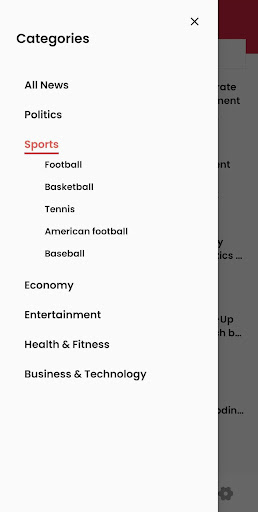 WH News WH NEWS APP Screen 2