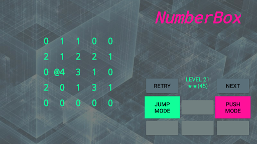 Android application NumberBox Matrix screenshort