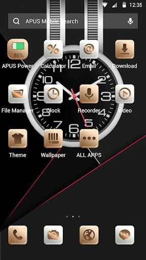 Business Extreme APUS Launcher theme