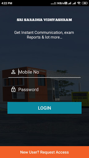 Android application Sri Saradha Vidhyashram screenshort