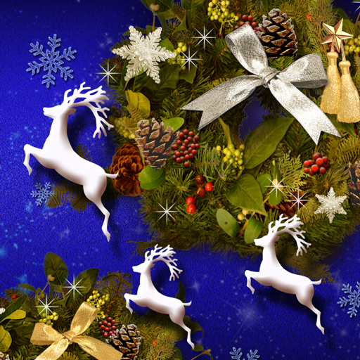 Christmas Silver Silent Night icon