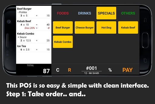 Avocado F&B POS (Demo) Screen 2